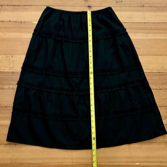 KORS Michael Kors tiered cotton midi skirt. Size 4. - Picture 8 of 9